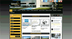 Desktop Screenshot of genesisbienesraices.com